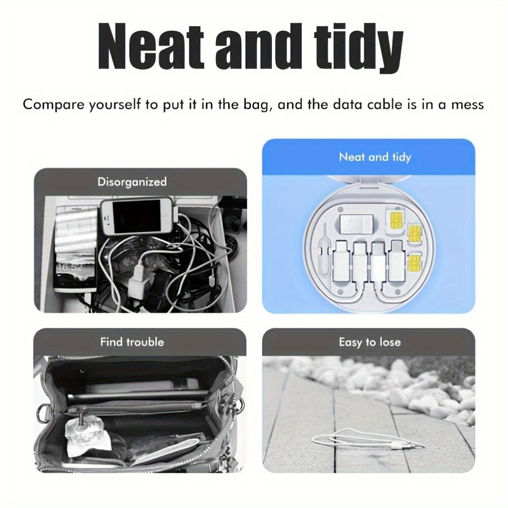 6-in-1 Multi USB Charging Adapter Cable Kit - Image 5