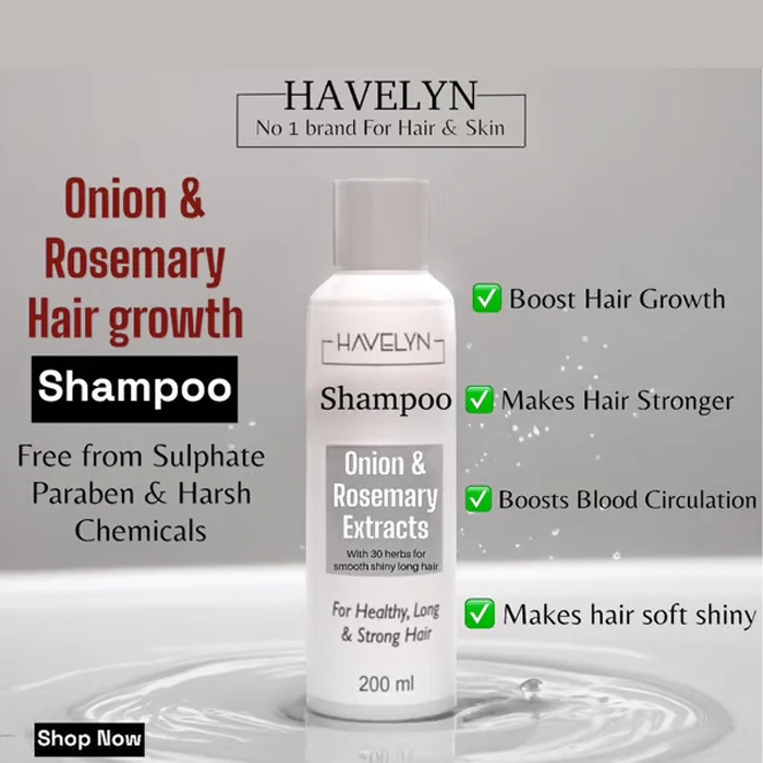 HAVELYN ONION & ROSEMARY SHAMPOO