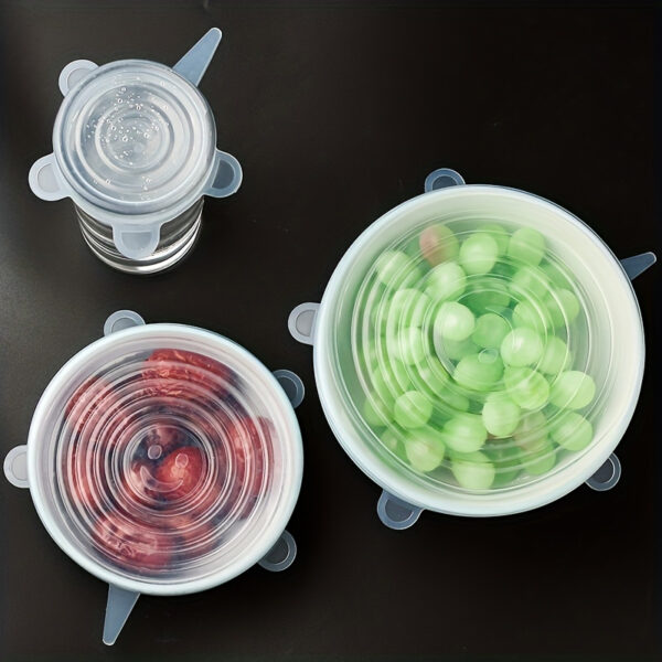 6-Pack Silicone Stretch Lids - Image 4