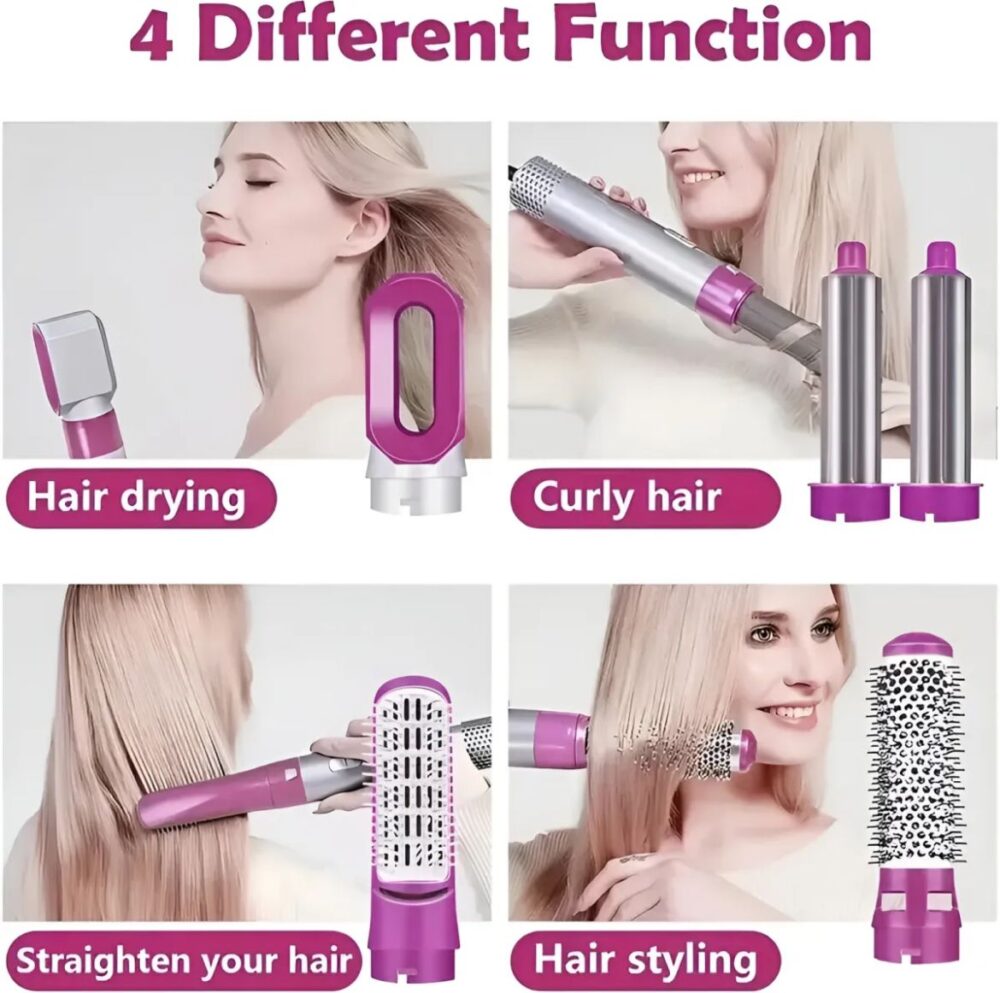 5-in-1 Hair Dryer Brush Set - Image 3