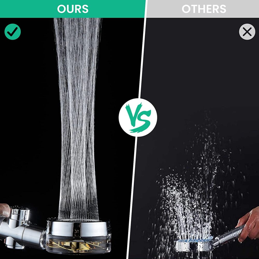 Turbo Propeller Water Saving Shower Head - Image 7
