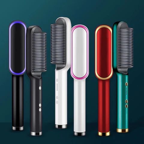 Hair Straightener Brush - Random Color