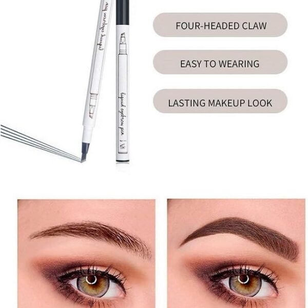 Huda Beauty Fine Sketch Liquid Eyebrow  – Black