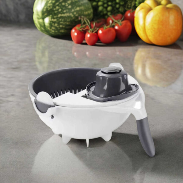 Multifunction Vegetable Cutter with Drain Basket