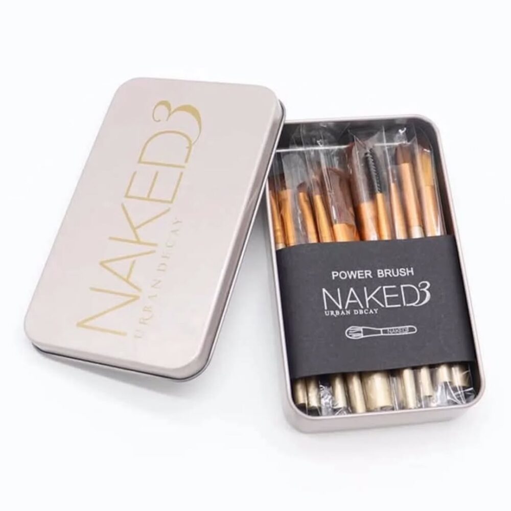 12PCS/Set NAKED3 Powder Brush - Image 4