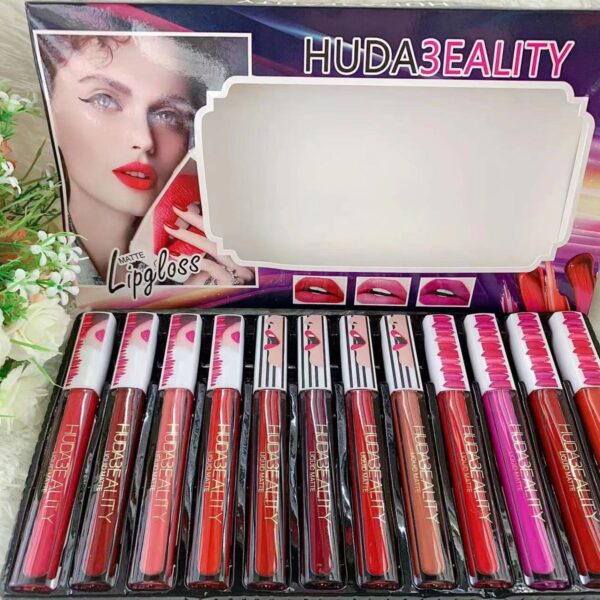 Huda3eality Lip Gloss – Pack of 12