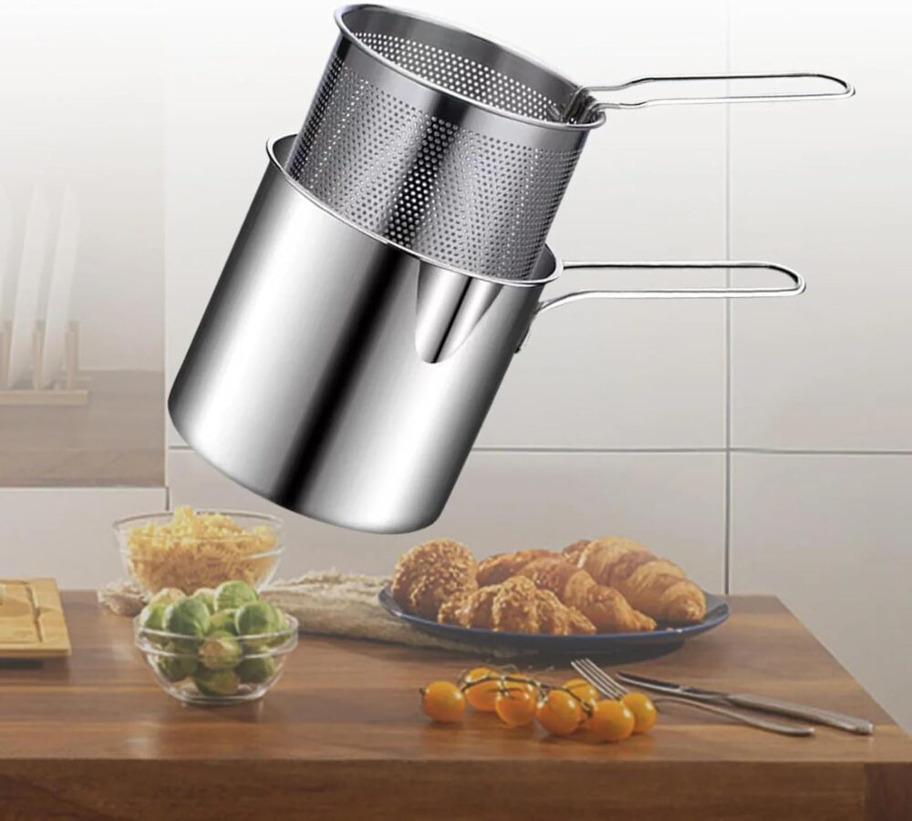 Stainless Steel Deep Fryer Pot - Image 2