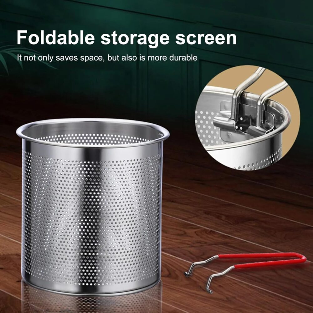 Stainless Steel Deep Fryer Pot - Image 6