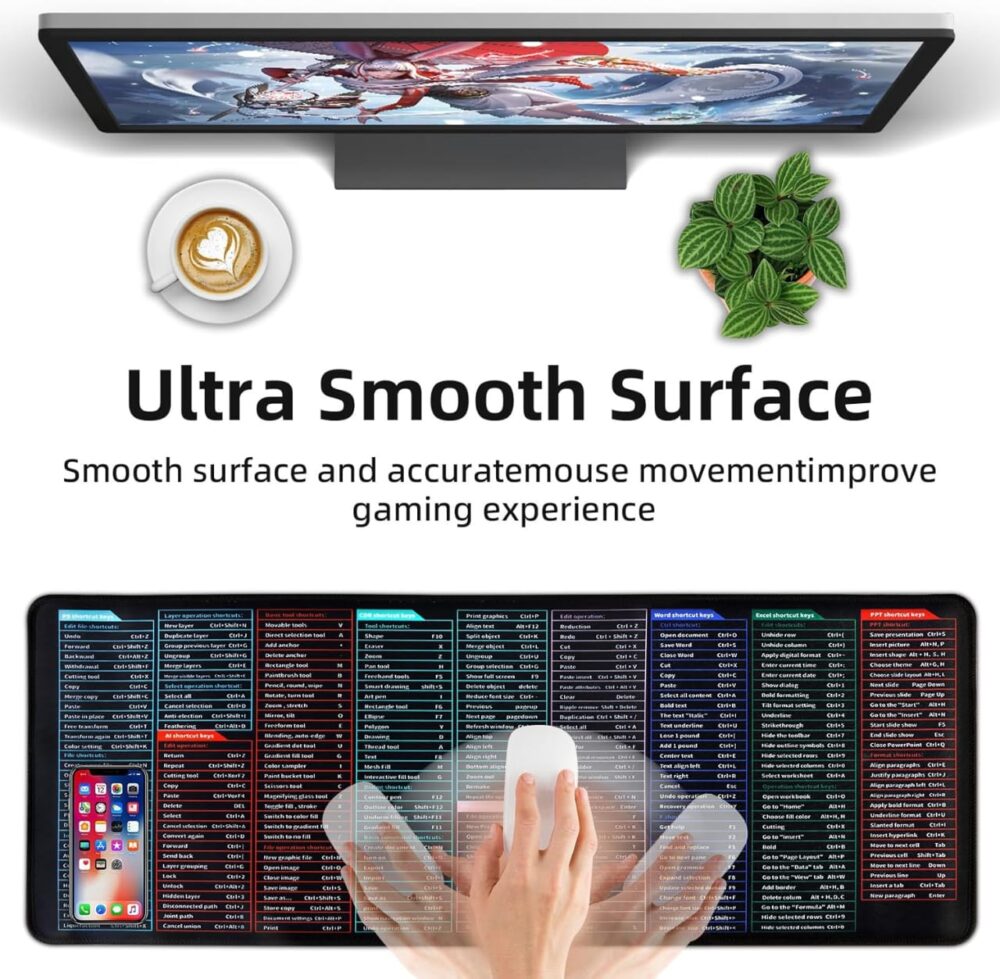 Keyboard Shortcut Desk Mat - Image 2