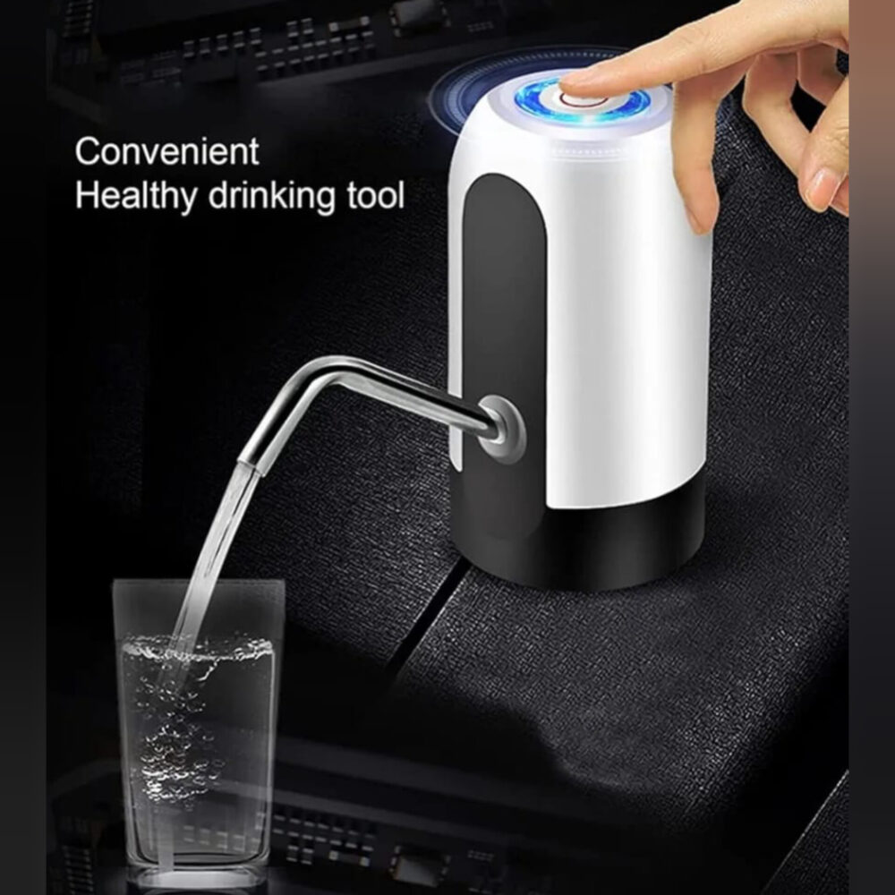 USB Rechargeable Water Bottle Pump - Image 2