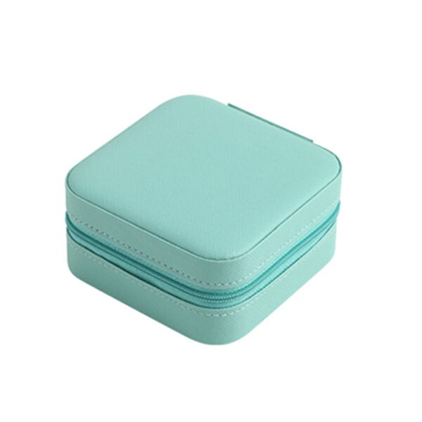 Portable Velvet Jewelry Storage Box (Random Color) - Image 2