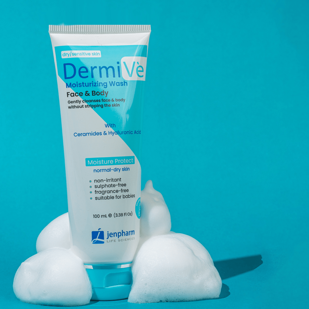 Jenpharm Dermive Moisturizing Wash – 100ml - Image 2