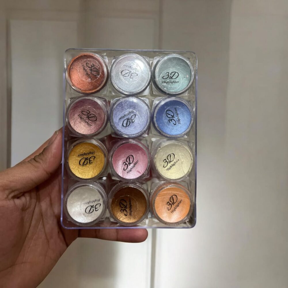 12-Color 3D Highlighter Set - Image 2