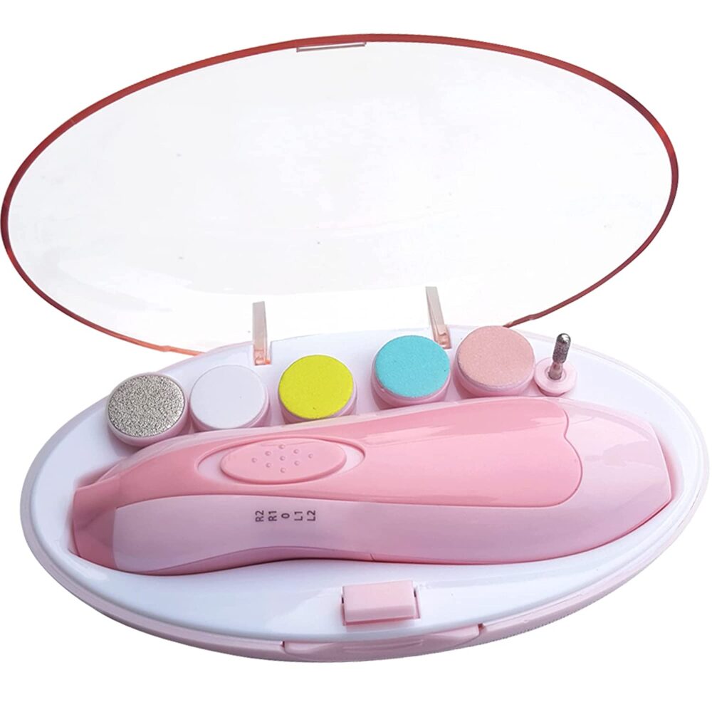 Baby Boss Electric Nail Filer & Trimmer – Random Color - Image 2