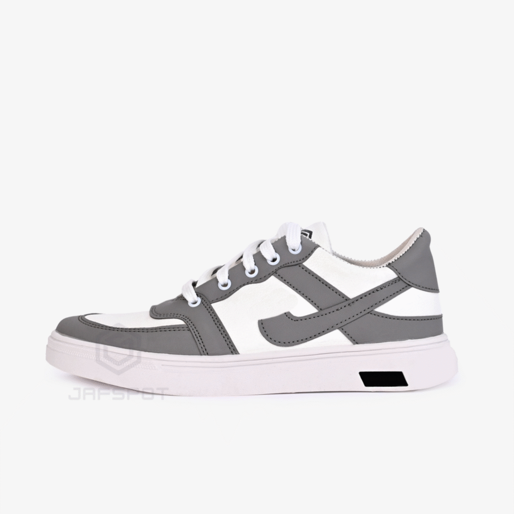 Jaf Spot Dunkfusion Sneakers for Men in black color on pavement
