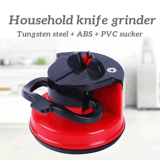 Mini Knife Sharpener with Suction Base – 1 PC for kitchen use