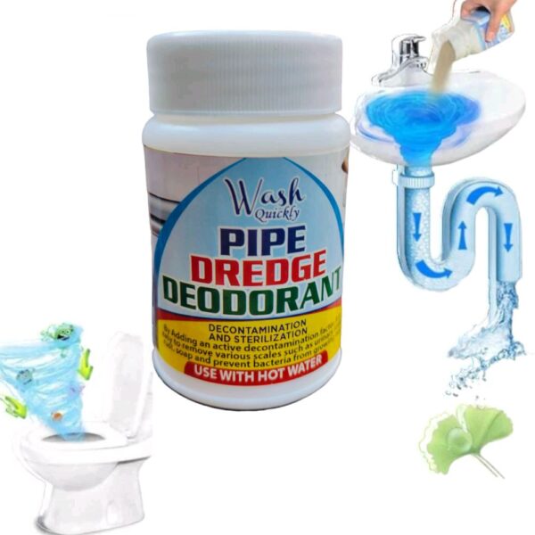 Sink and Drain Cleaner Chemical Powder for Kitchen and Bathroom Clogs