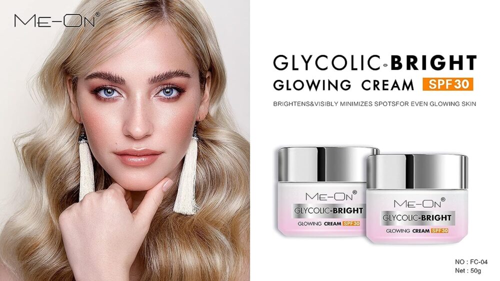 ME-ON Glycolic Bright Glowing Cream – SPF 30 Brightening 50g
