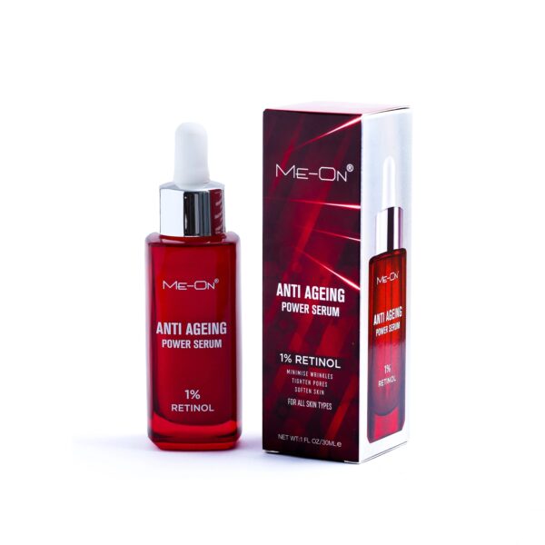 MEON Anti-Ageing Power Serum 30ml – Retinol for Wrinkles & Firm Skin