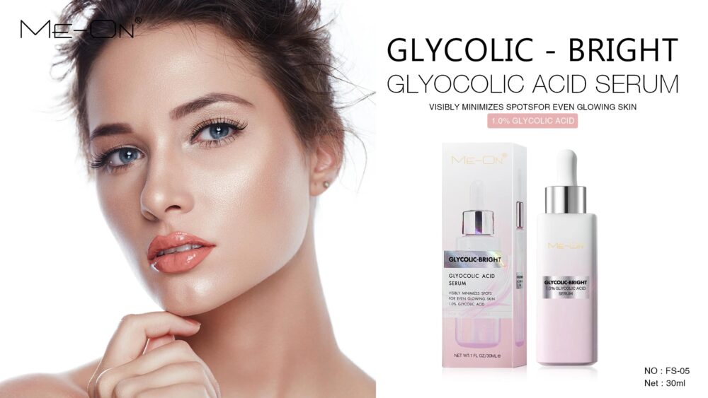 Meon Glycolic Bright Serum Minimizes Spots and Evens Skin Tone