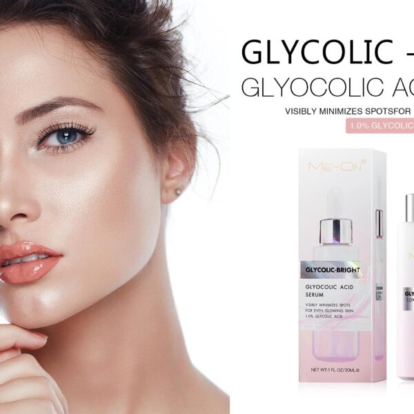 Meon Glycolic Bright Serum Minimizes Spots and Evens Skin Tone